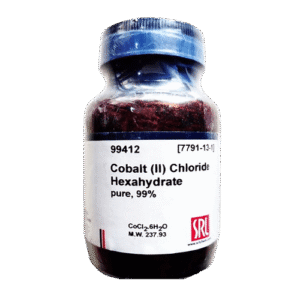 Cobalt (II) Chloride Hexahydrate pure, 99%, 100Gm