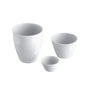 Porcelain Crucibles 1100 °C, ESMC, Marienfeld, Germany