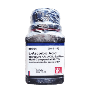 L-Ascorbic Acid extrapure, 99.7%, 100Gm