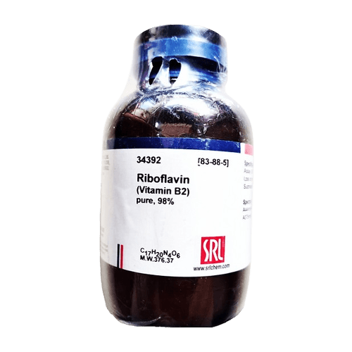 Riboflavin pure, 98%, (Vitamin B12), 25Gm