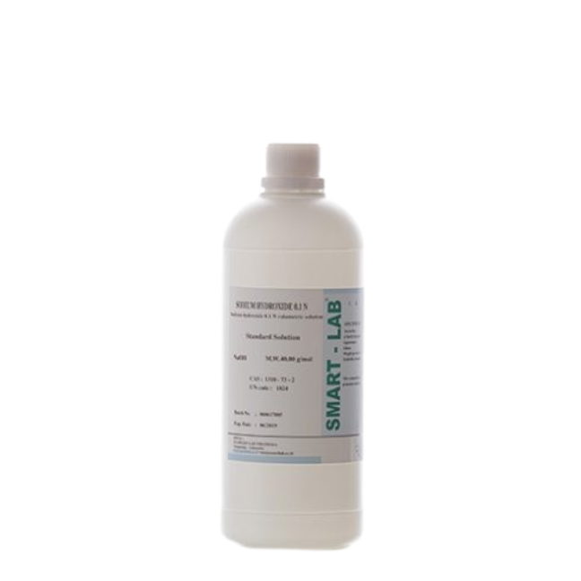 Sodium hydroxide solution 0.1N (0.1M), NaOH