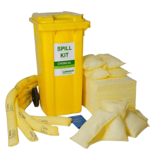 Chemical spills kit 120L_ Yellow Color, China