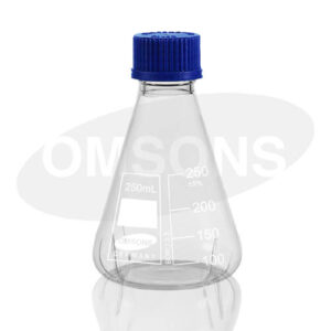 Flask Conical with Screw Cap and Liner _ESMC, Germany