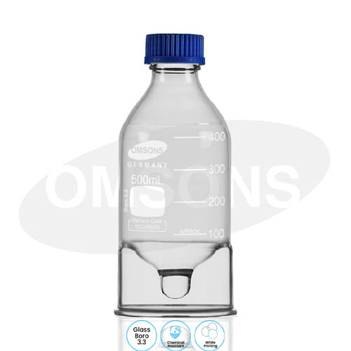 Bottle HPLC Mobile Phase USP PP Screw Cap _ESMC, Germany