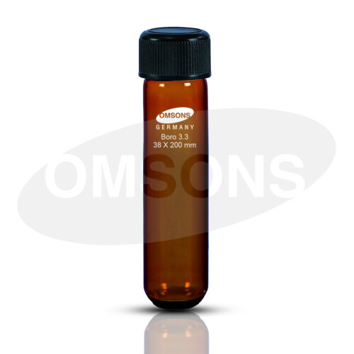 Tubes Culture Round Bottom Amber ESMC Germany