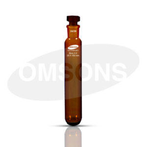 Test Tube Amber Colour ESMC Germany