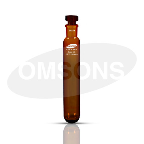 Test Tube Amber Colour ESMC Germany