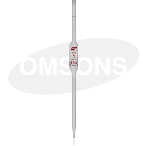 Volumetric Pipettes One Mark Class A with NABL Certificate _ESMC, Germany