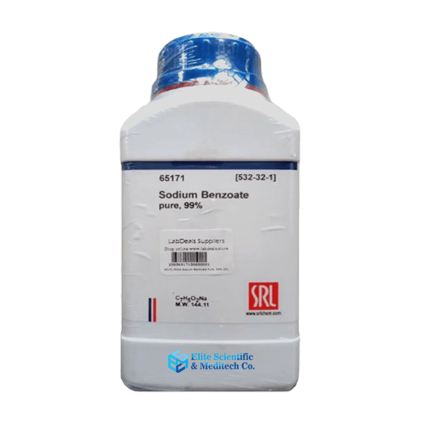 Sodium Benzoate pure (C7H5O2Na), 99%, 500 Gm