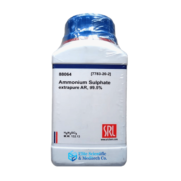 Ammonium Sulphate Extrapure AR Grade (H8N2SO4), 99.5% 500Gm