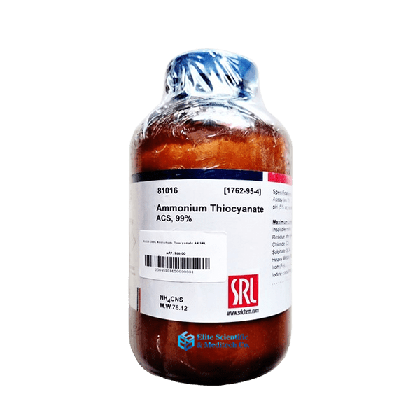 Ammonium Thiocyanate ACS Grade, 99%, 500gm