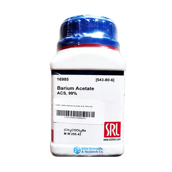 Barium Acetate, 99%, 500Gm
