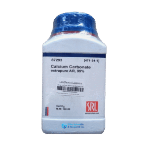 Calcium Carbonate Extrapure AR Grade, 99% 500Gm