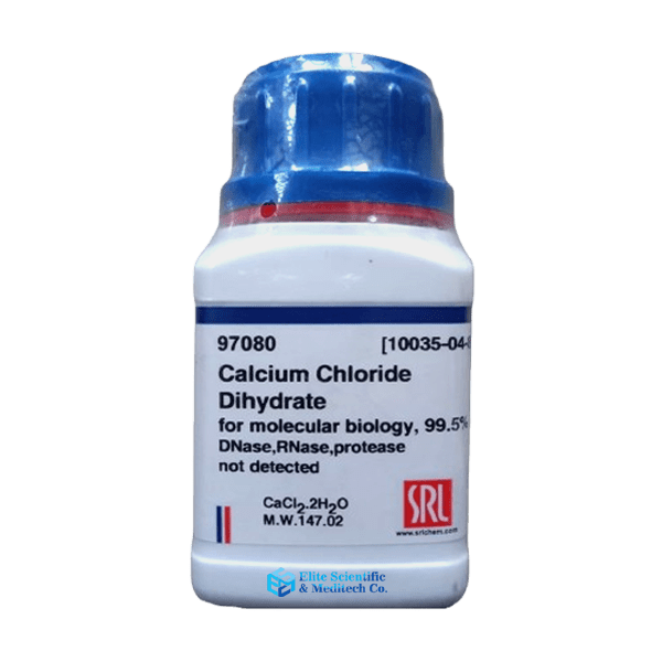 Calcium Chloride Dihydrate for molecular biology (CaCI2.2H2O), 99.5%, 100Gm
