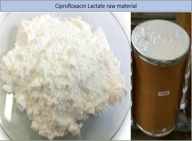 Ciprofloxacin lactate