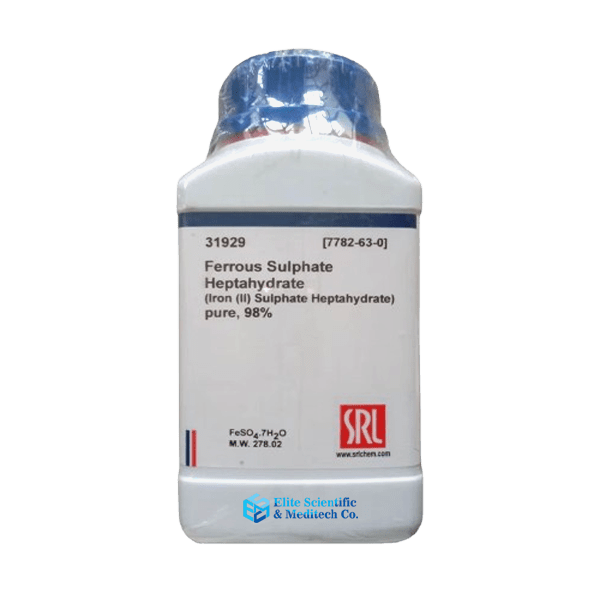 Ferrous Sulphate Heptahydrate pure (FeSO4.7H2O), 98% 500Gm SRL