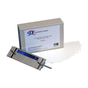 Light Fastness Mounting Cards (OBA/FBA) 13 x 4.5 cm, SDC, UK