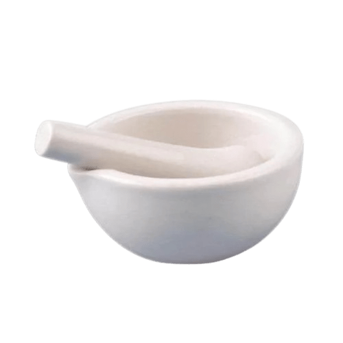 100 mm Porcelain Mortar and Pestle, China