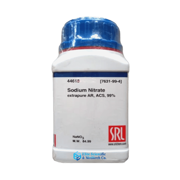 Sodium Nitrate Extra pure AR (NaNO3), ACS, 99% 500Gm