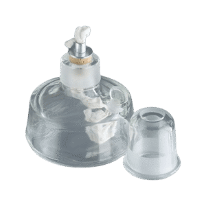 Soda lime glass Spirit lamps 100 ml, ESMC, Marienfeld, Germany