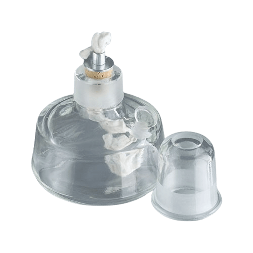 Soda lime glass Spirit lamps 100 ml, ESMC, Marienfeld, Germany