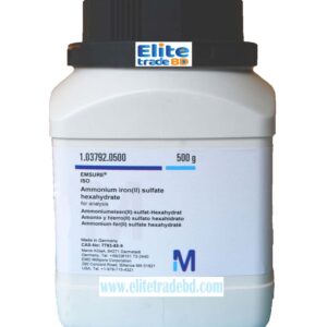 Ammonium iron (II) sulfate hexahydrate for analysis EMSURE® ISO