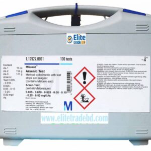 Arsenic Test colorimetric with test strips and reagent MQuant ™