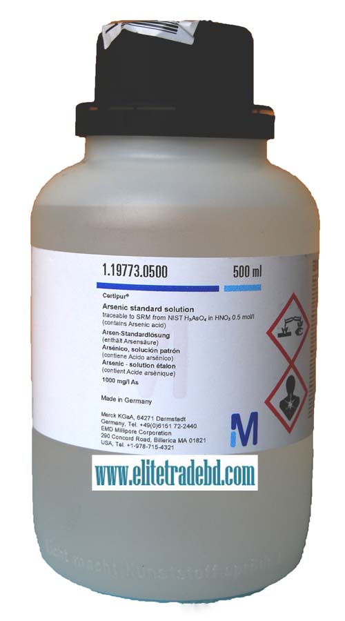Arsenic standard solution traceable to SRM