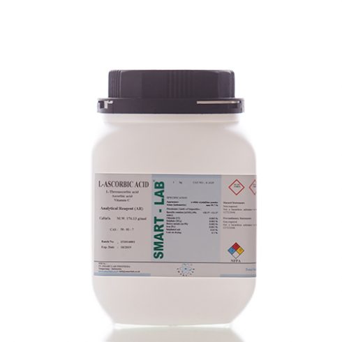 L (-) Ascorbic acid, C6H8O6