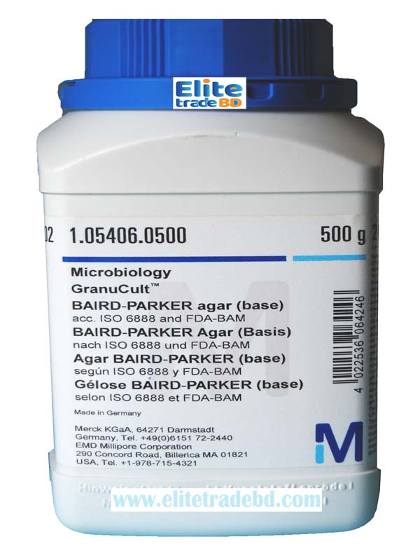 BAIRD-PARKER agar base acc ISO 6888 and FDA-BAM