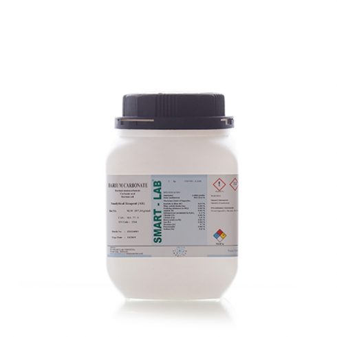 Barium carbonate, BaCO3