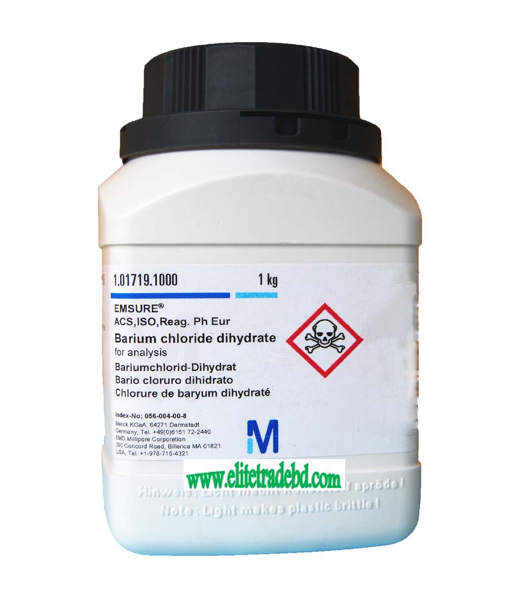Barium chloride dihydrate for analysis EMSURE® ACS ISO Reag Ph Eur