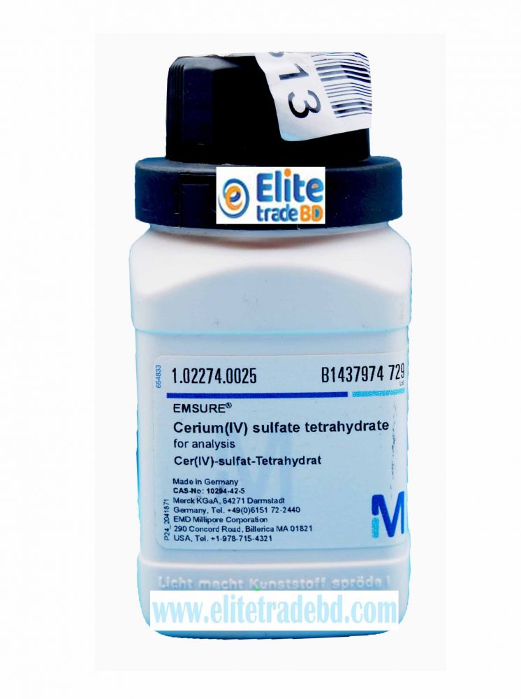 Cerium (IV) sulfate tetrahydrate