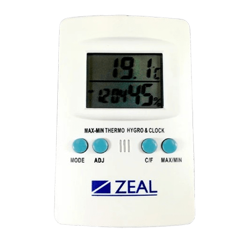 Temperature & Humidity Meter -50ºC/ 70C (-58ºF/ 158ºF), Zeal, England