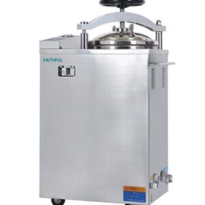 Electric heated vertical steam sterilizer