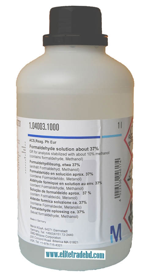 Formaline solution about 37% GR