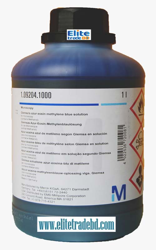 Giemsa’s azur eosin methylene blue solution