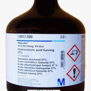 Hydrochloric acid fuming 37% for analysis EMSURE® ACS ISO Reag. Ph Eur