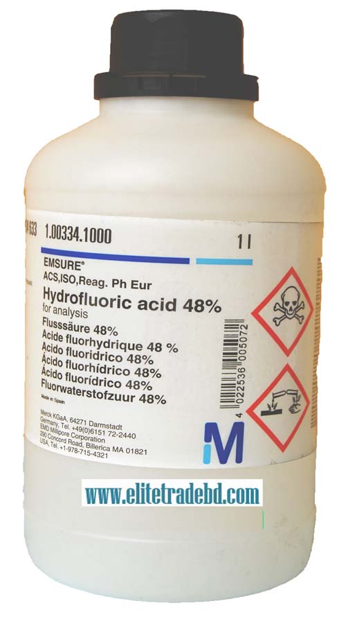 Fluoric acid for analysis EMSURE® ACS ISO Reag Ph Eur