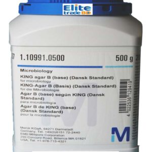 KING agar B base (Dansk Standard) for microbiology