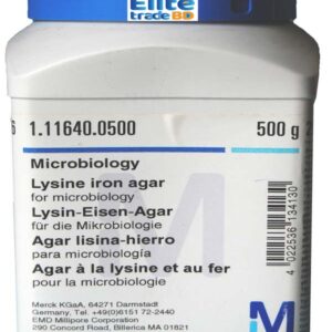 Lysine iron agar for microbiology