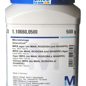 MRS agar (de MAN ROGOSA and SHARPE) acc ISO 15214