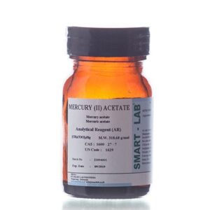 Mercuric acetate, (CH3COO)2Hg