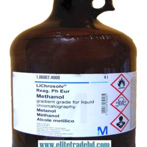 Methyl alcohol for liquid chromatography LiChrosolv® Reag Ph Eur