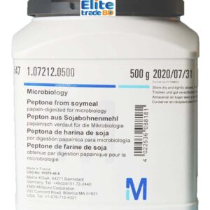 Peptone from soymeal papain digested for microbiology