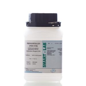 Phenolphthaleine indicator powder, C20H14O4