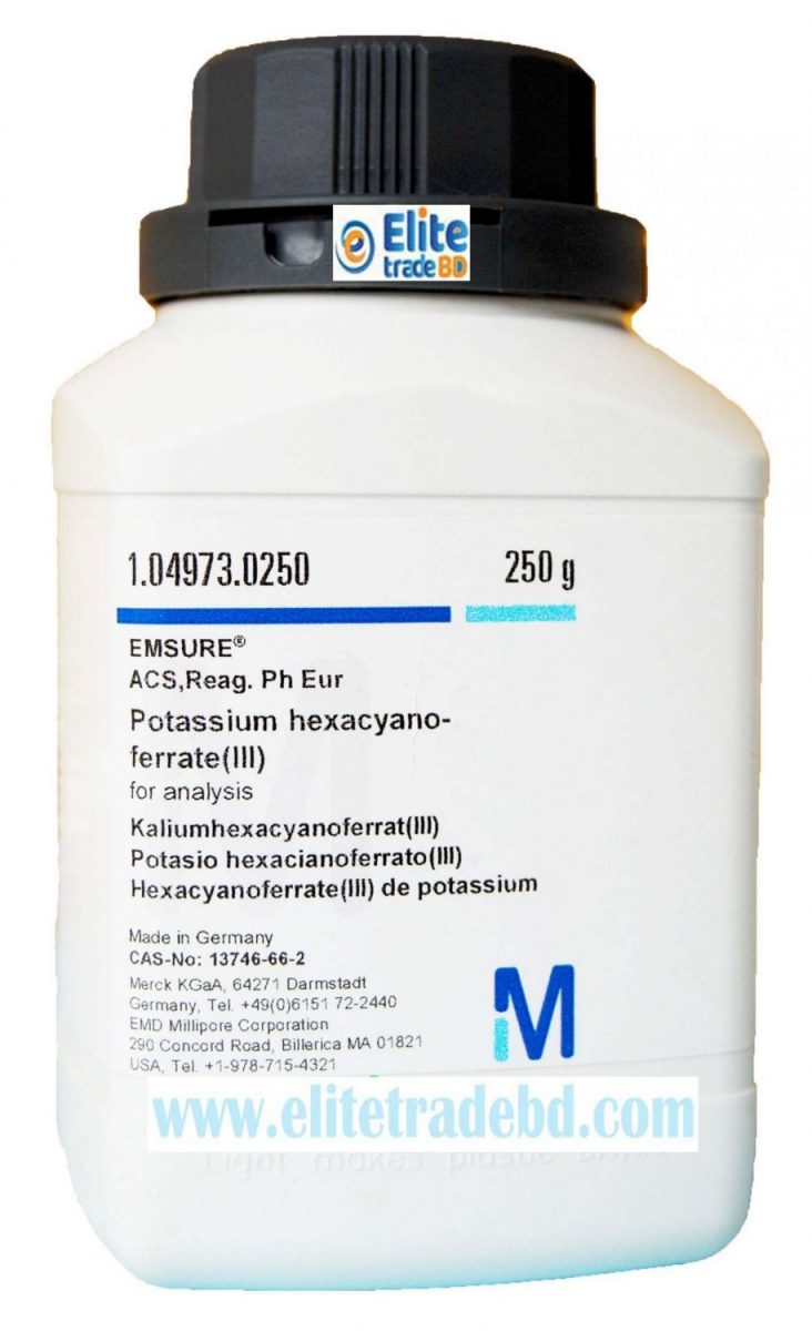 Potassium hexacyanoferrate (III) for analysis EMSURE® ACS, Reag. Ph Eur