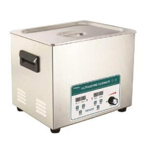 Power adjustable ultrasonic cleaner with timer and heater