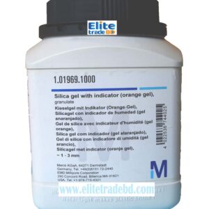 Silica gel with indicator (orange gel), granulate –1 – 3 mm