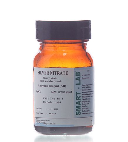 Silver nitrate, AgNO3